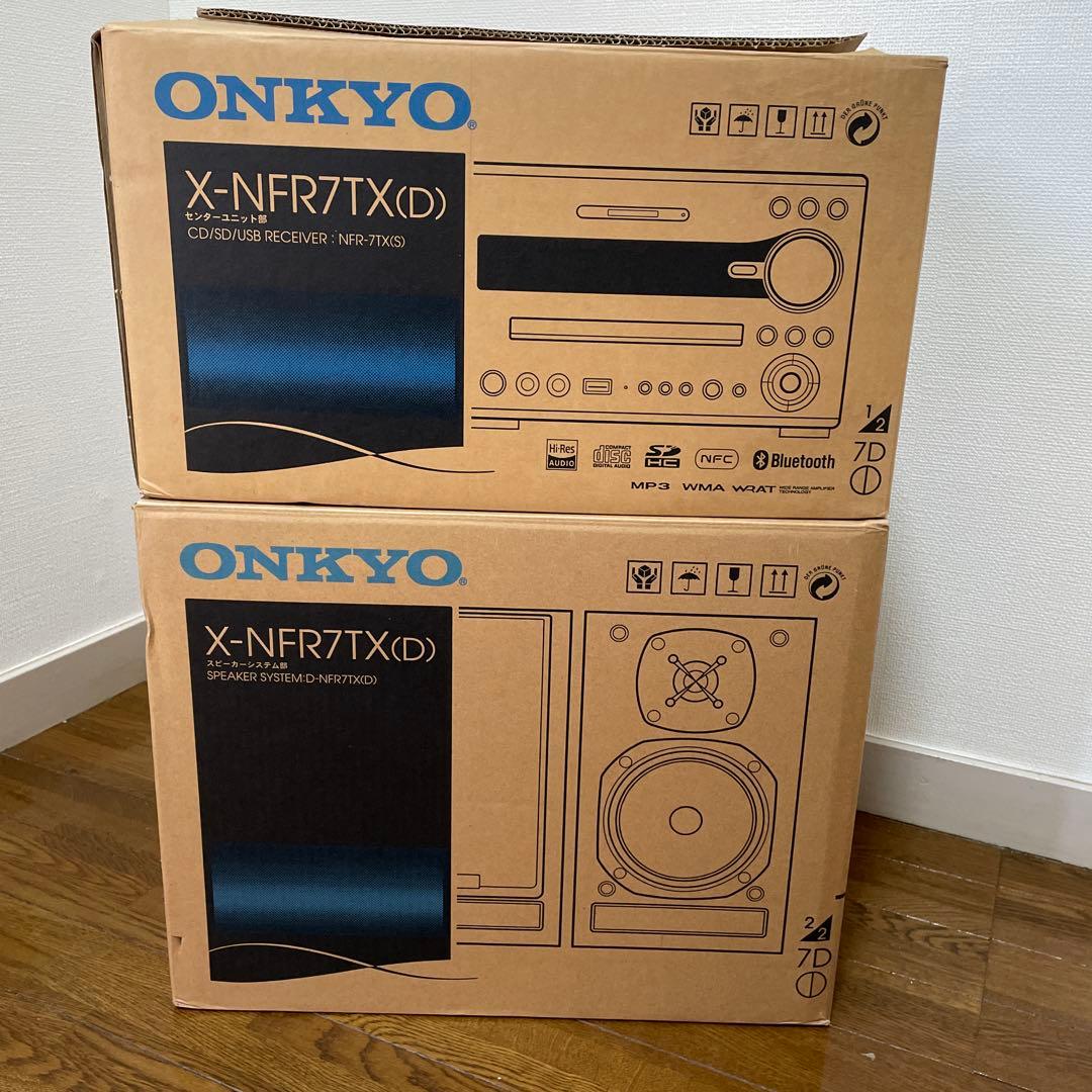 動作確認済ONKYO X-NFR7TX 　 　　　オーディオシステム　ミニコンポ