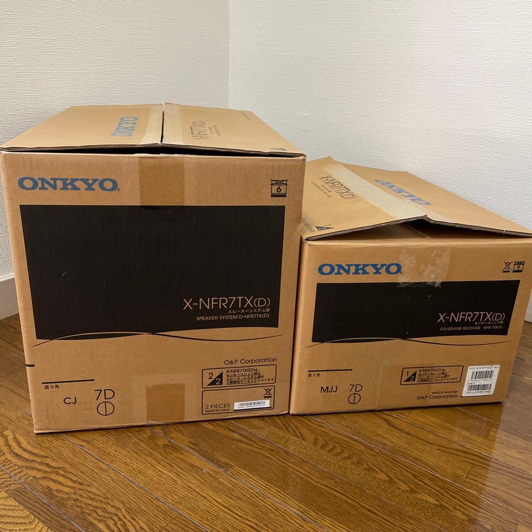 動作確認済ONKYO X-NFR7TX 　 　　　オーディオシステム　ミニコンポ