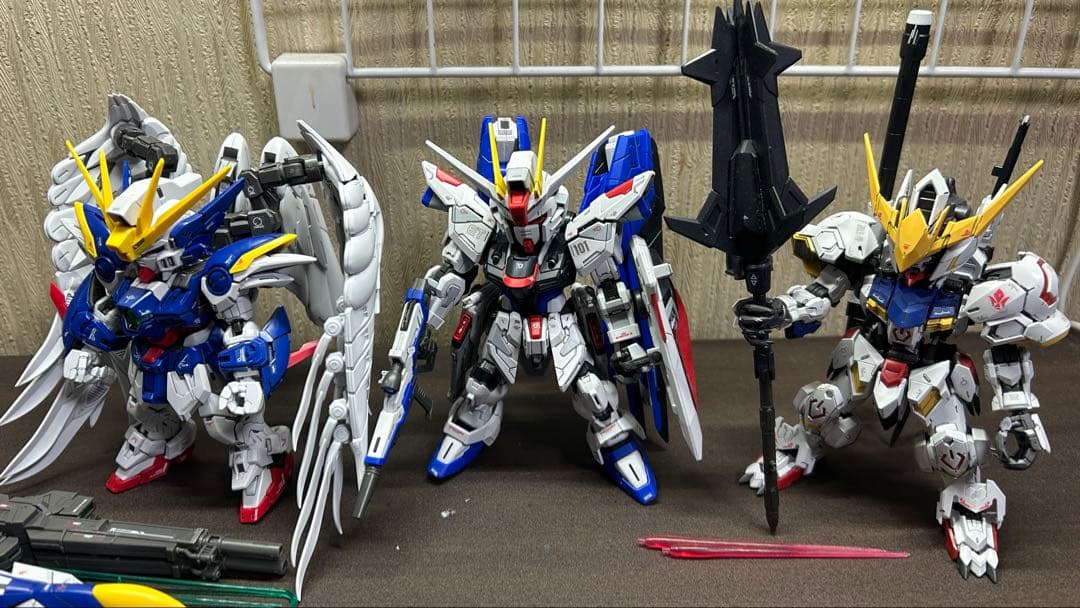 ガンプラ　ジャンク　MGSD 3点 まとめ売り