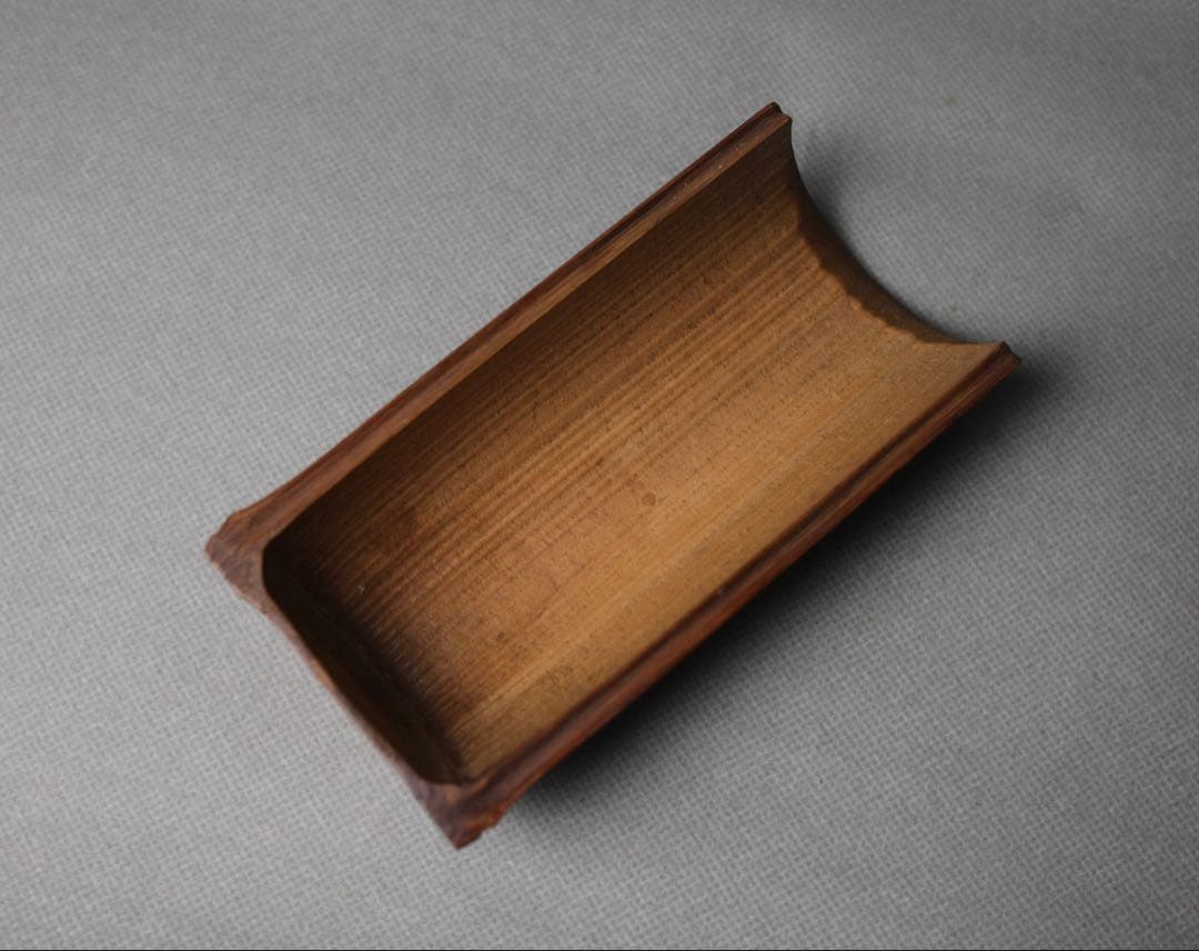 雪峰寫并刀 花押 仏手柑図 茶合 茶道具 煎茶器