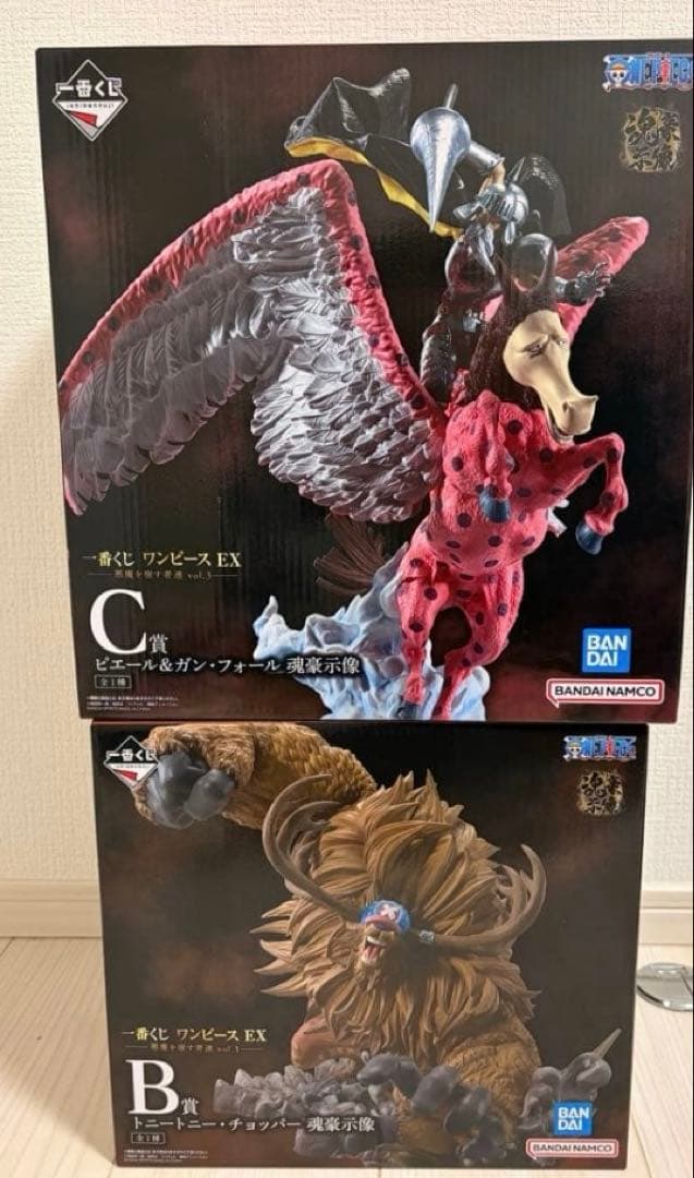 一番くじワンピースEX 悪魔を宿す者達　vol.3 B賞 C賞