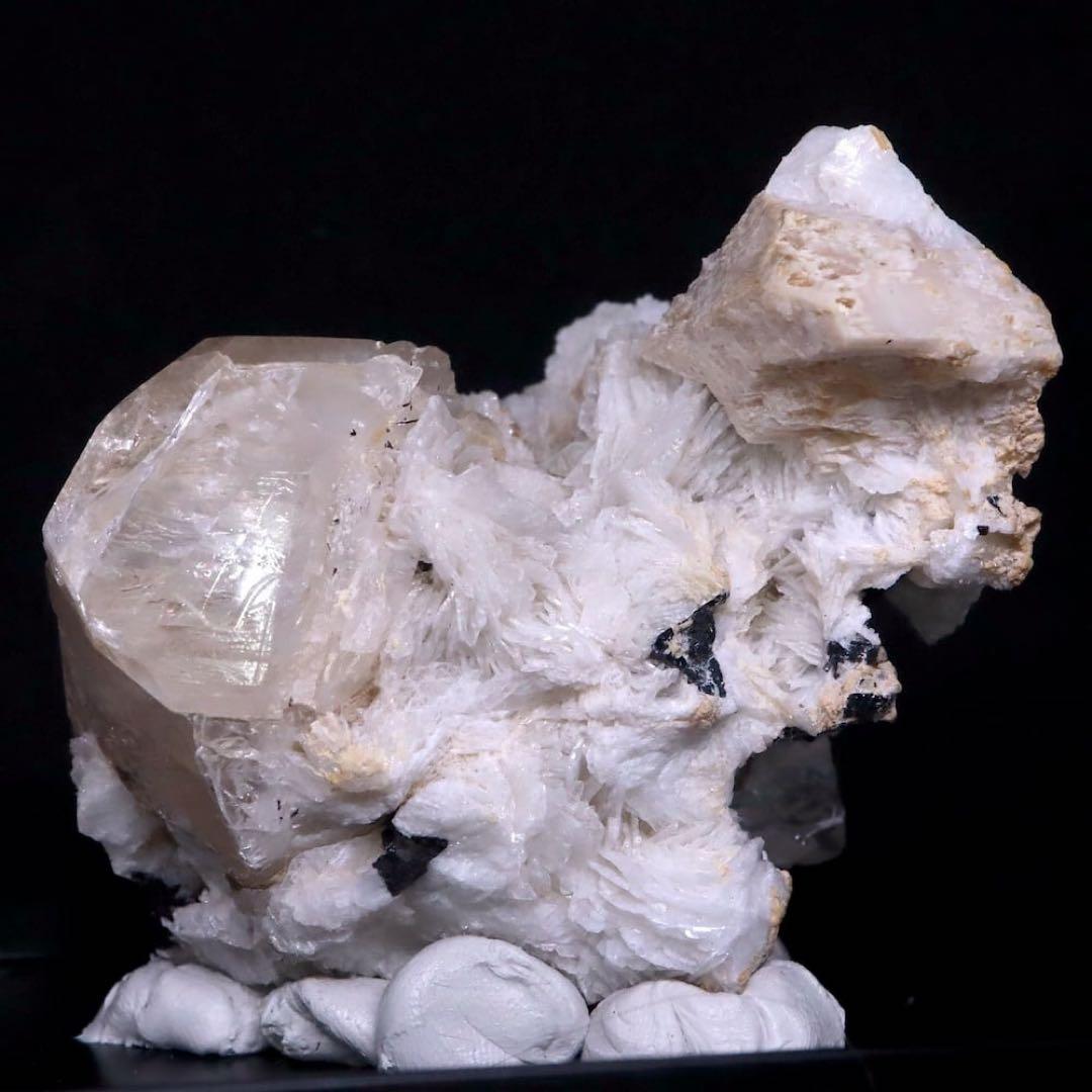 トパーズ トルマリン クリーブランダイト 黄玉 179.8g TZ266原石鉱物