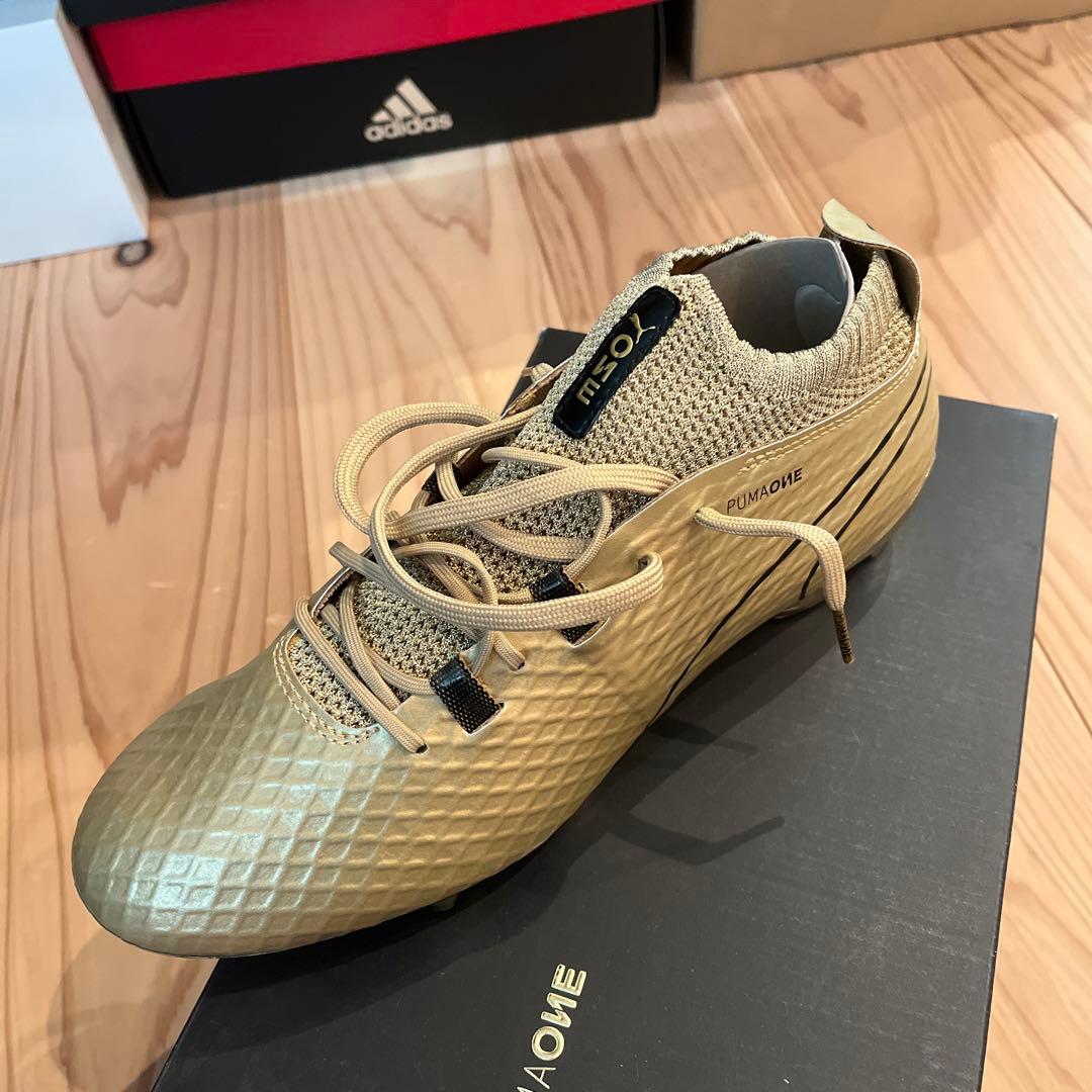 超限定PUMA FUTURE 1.4 ゴールド スパイク