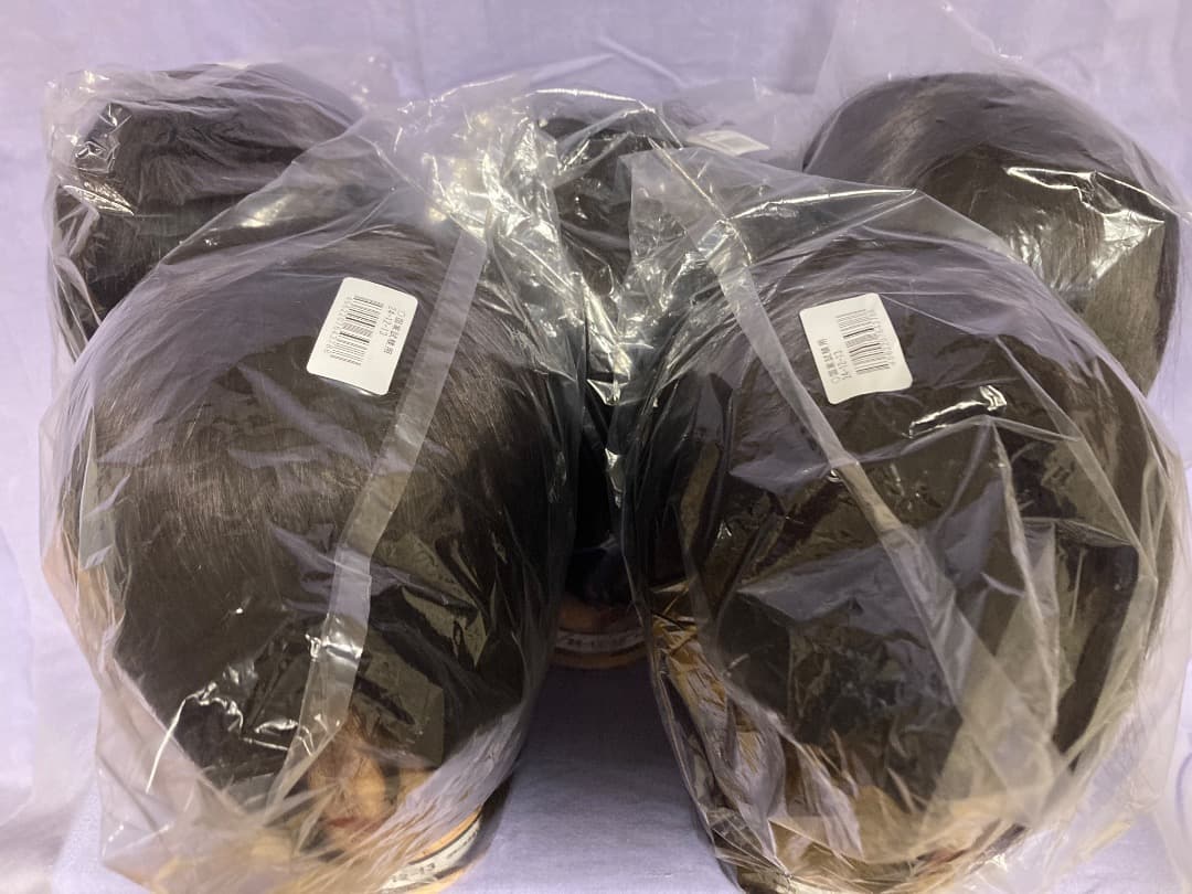 美容師国家試験用ウィッグ未使用5個セット　三矢