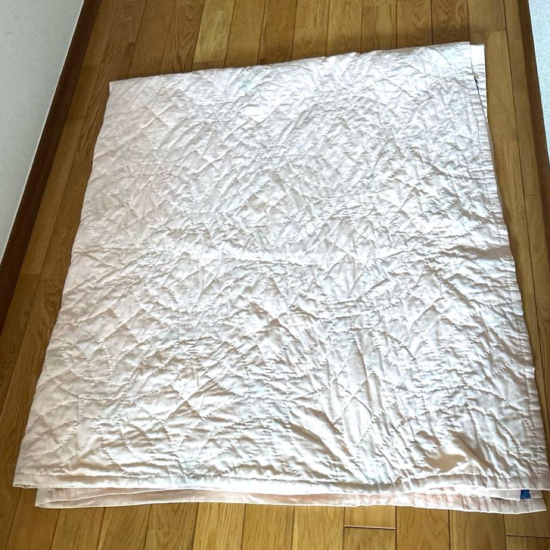 【稀少】アメリカンアンティークキルト⭐︎ダブルウエディング　 約190×208cm