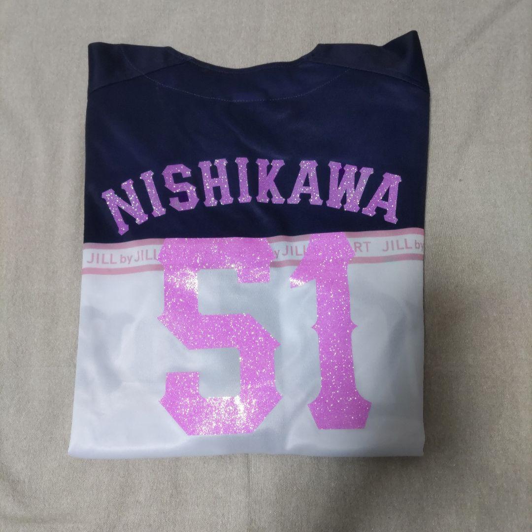 西武ライオンズ.西川愛也ユニフォームJILL byJILLSTUART.Lサイズ