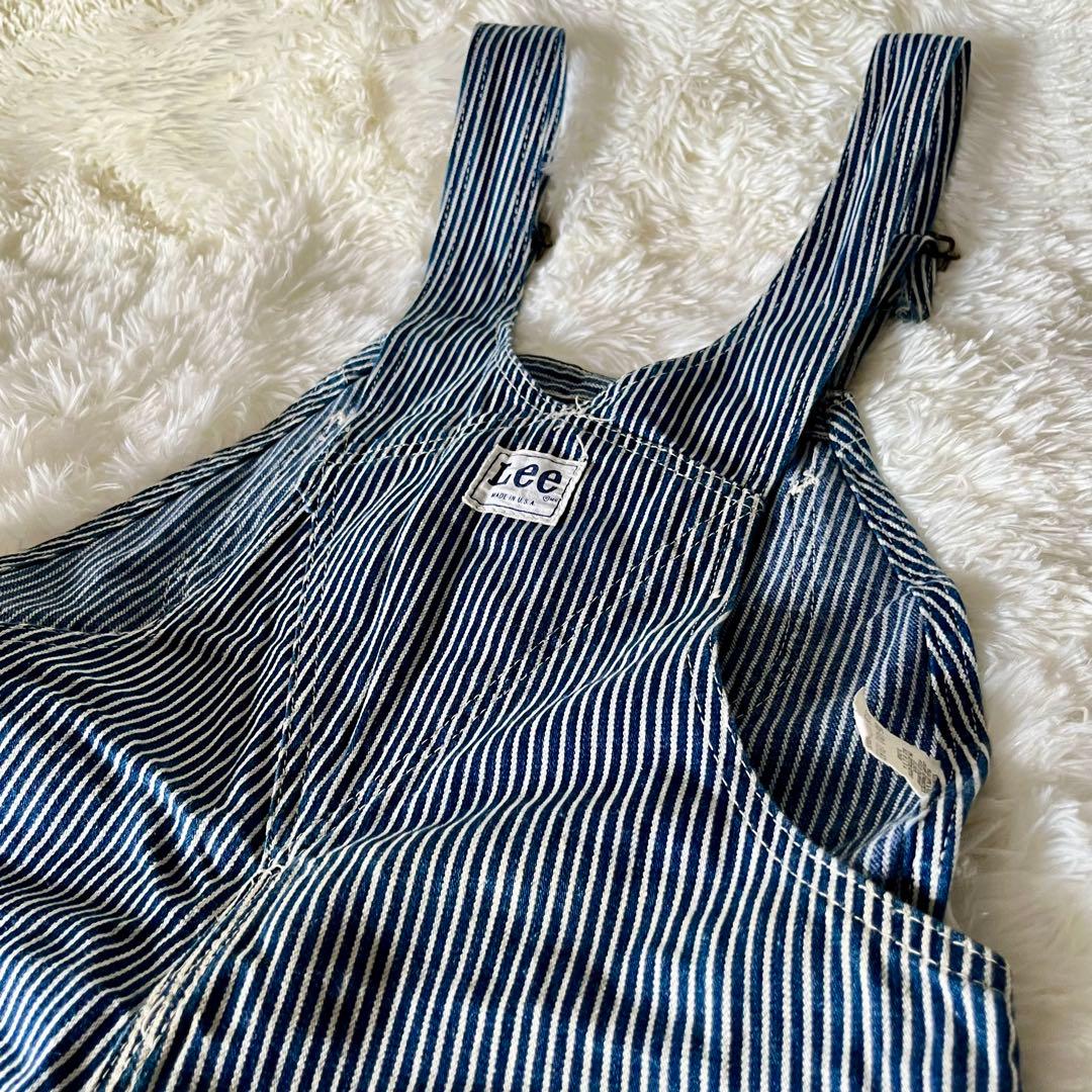 LEE / 70's denim hickory overall ヒッコリー