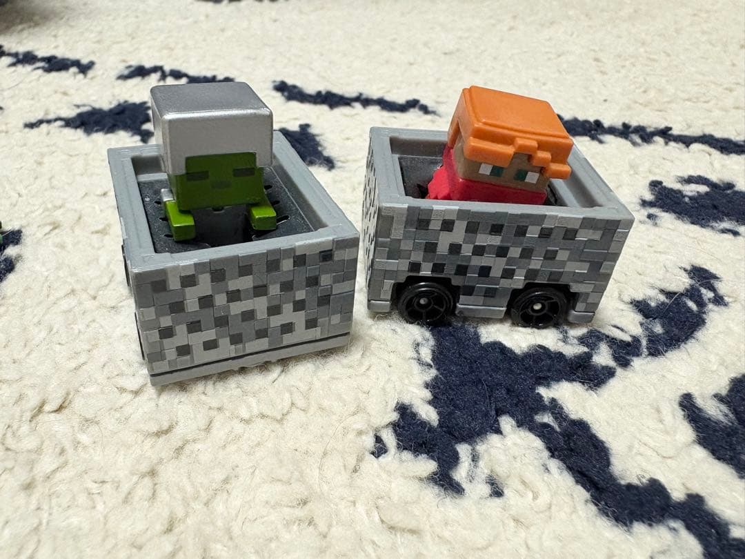 Minecraftマインクラフト マイクラ フィギュア まとめ売り 収納ケース