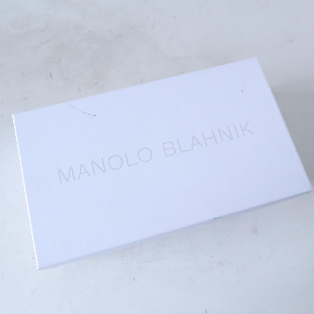 最終価格⭐︎未使用マノロブラニク　レザーミュールJADA 37.5/24.5cm