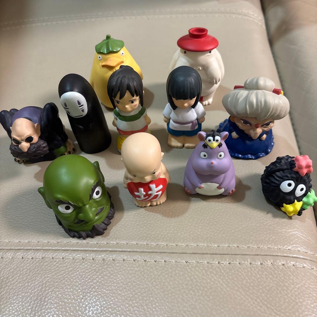 スタジオジブリ　千と千尋の神隠し　指人形　セット