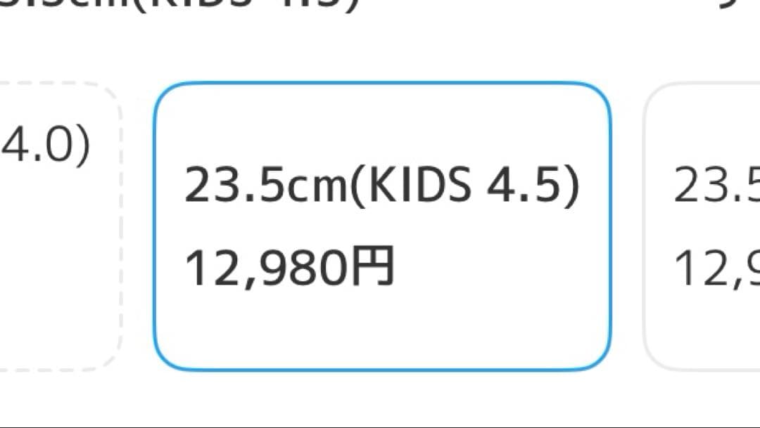 NIKE ジュニア用スパイク 野球 ソフトボール 23.5