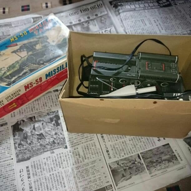昭和47年製 増田屋 MS-58 MISSILE TANK