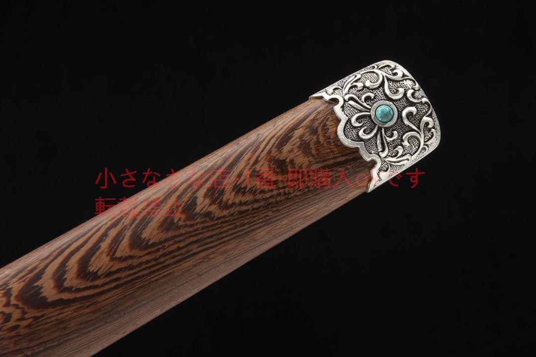 盛世唐横刀花梨木百錬模様鋼  古兵器 武具 刀装具 日本刀 模造刀 居合刀