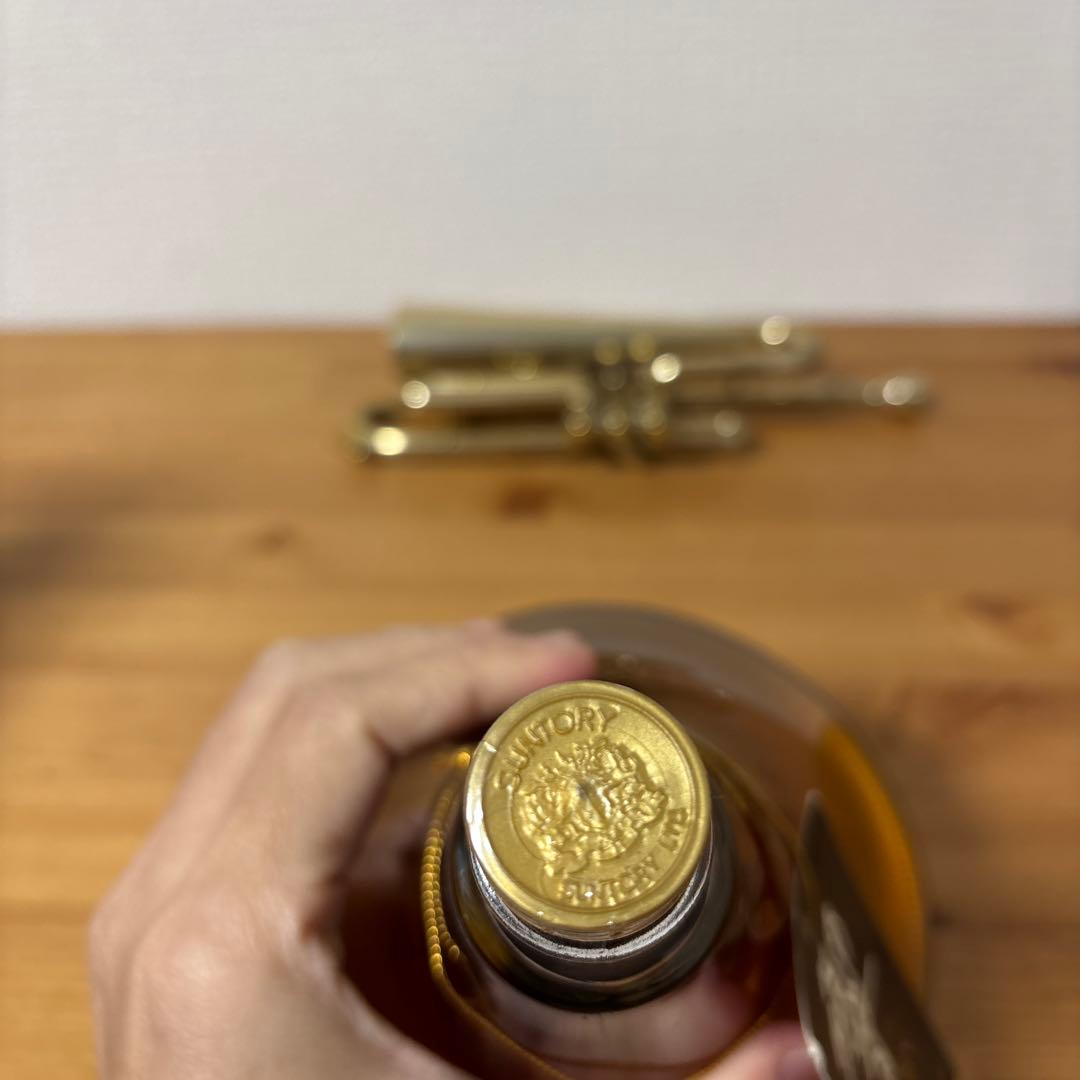 サントリーウイスキー　響 楽器シリーズ トランペット型ボトル　未開封