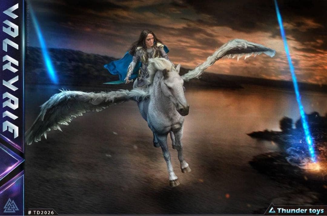 新品 フィギュア ヴァルキリー & ペガサス アベンジャーズ