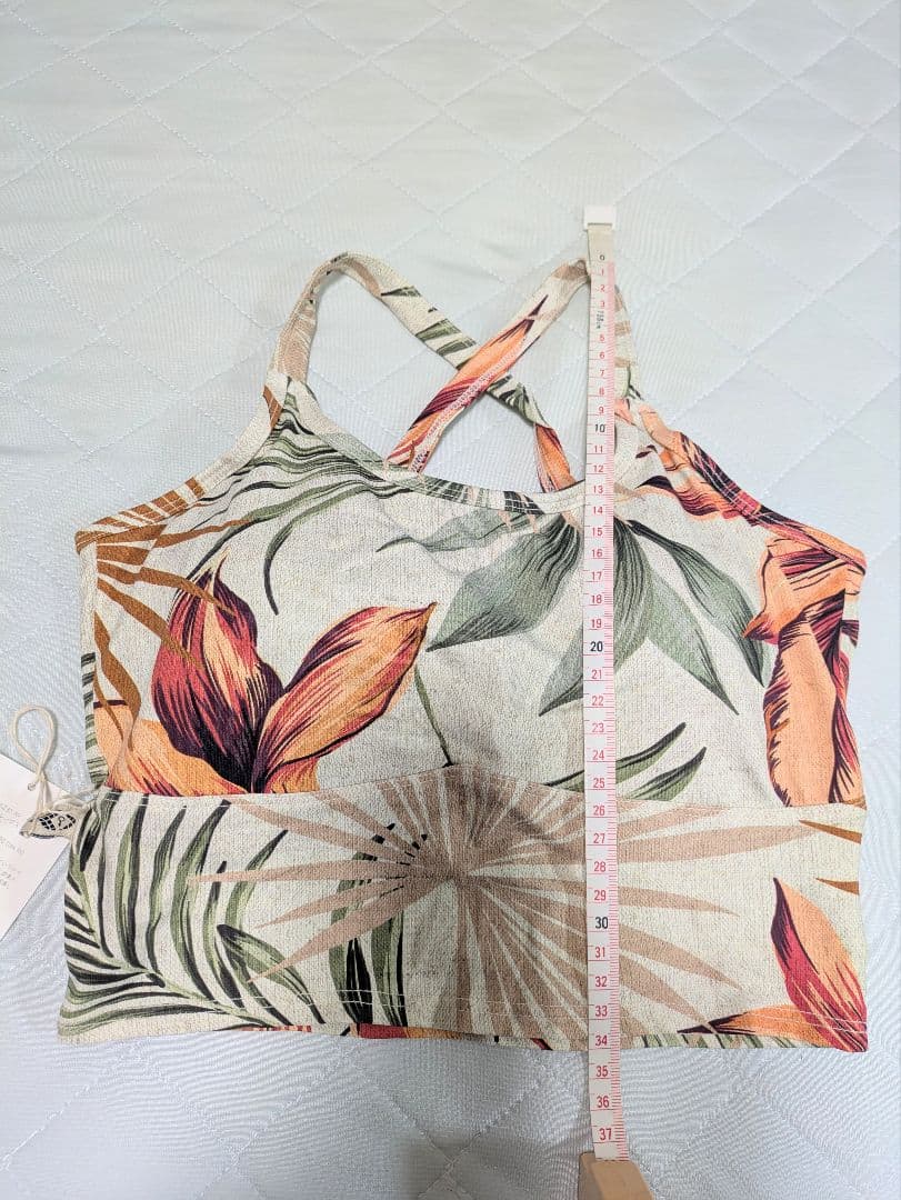 タイムセール♡新品タグ付【リンダワークス】花柄ヨガ上(P)下(М)コモレビ