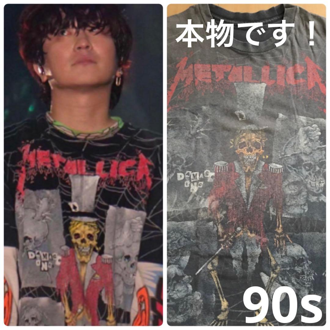 本物 深瀬 メタリカ llica 1992年製ヴィンテージ Tシャツ