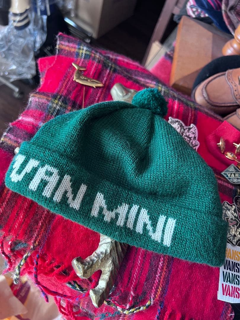 VAN MINIニット正ちゃん帽　子供用ディスプレイ品の為未使用used貴重品