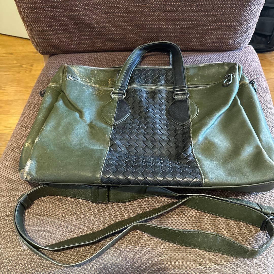 Bottega Veneta ブリーフケース　オリーブグリーン