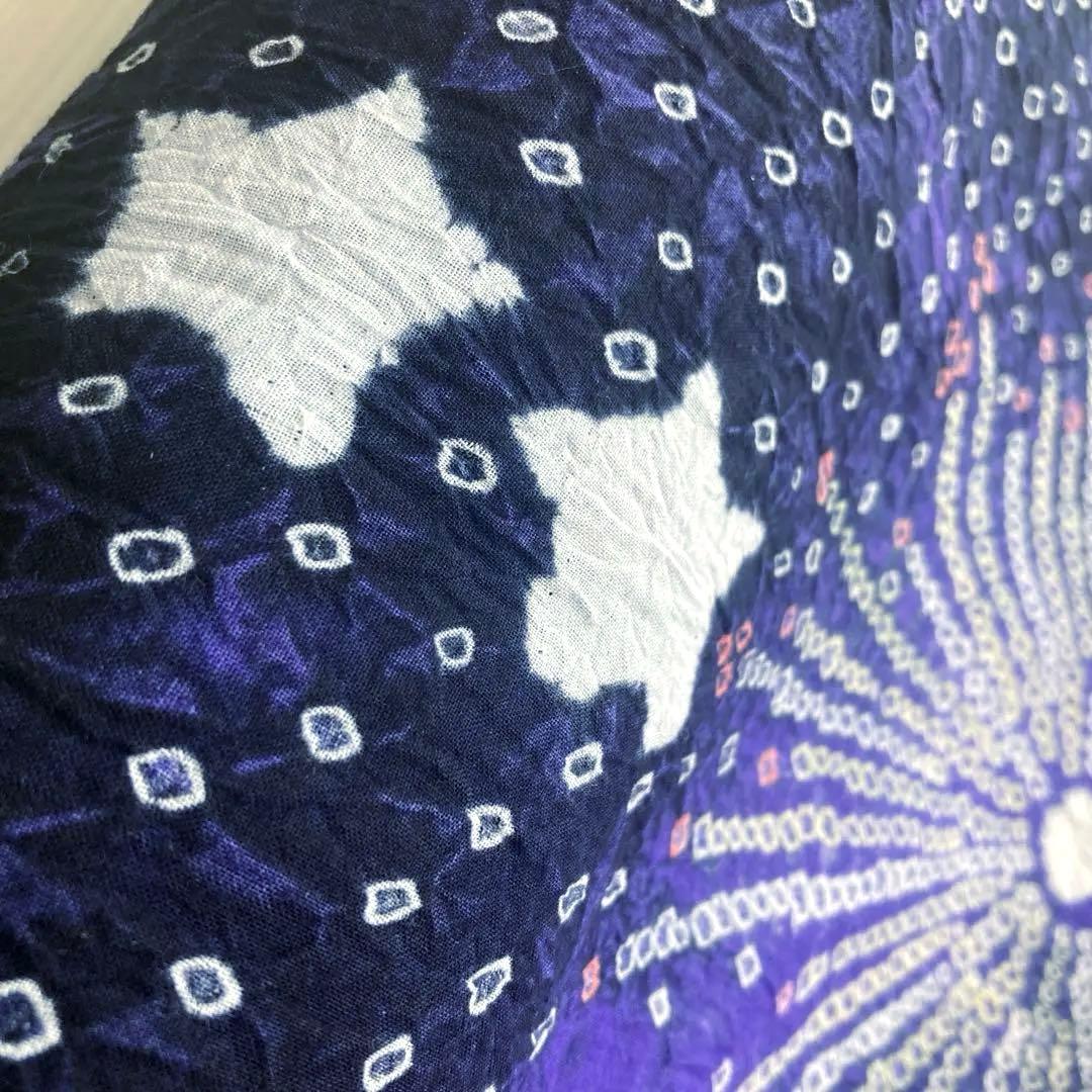 ちぃ 有松鳴海絞り　有松絞り浴衣　反物　湯のし済み　花火　No.2-150