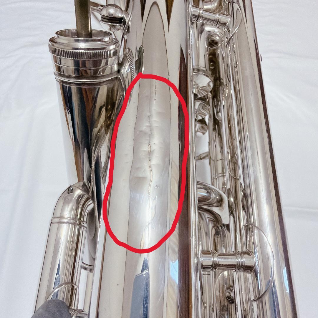 英国製ベッソン Besson ユーフォニアム BE765 銀メッキ 動作良好