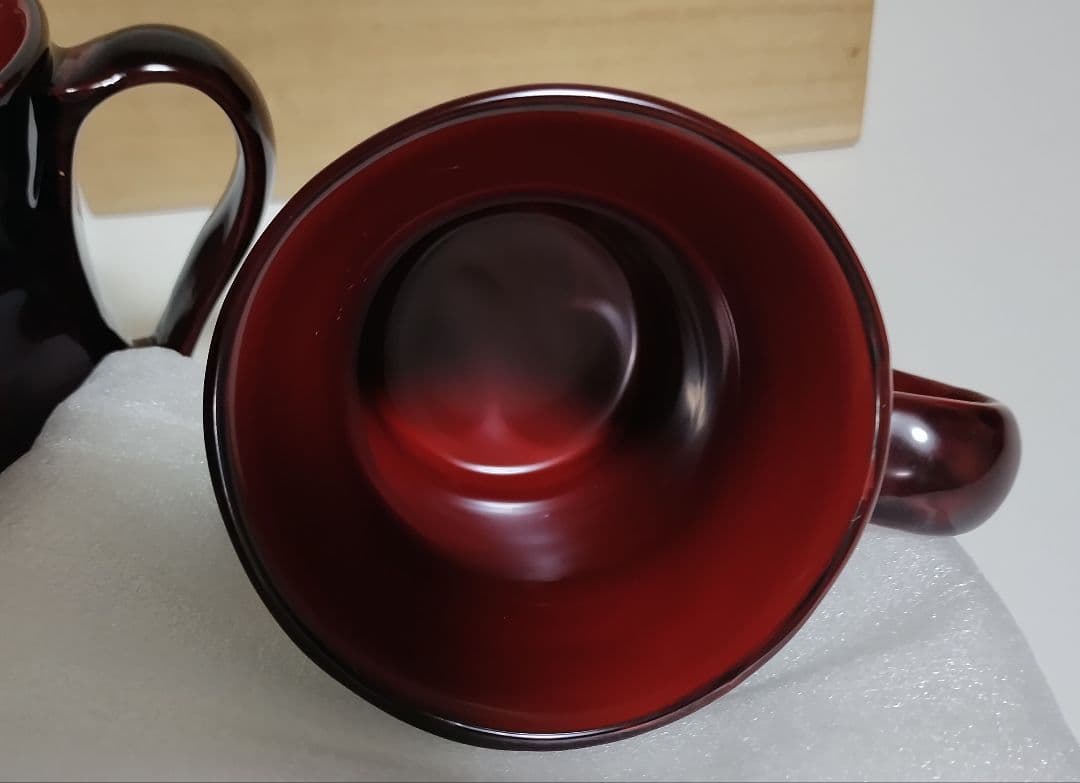 輪島塗　乾漆マグカップ　2客　わじま龍作