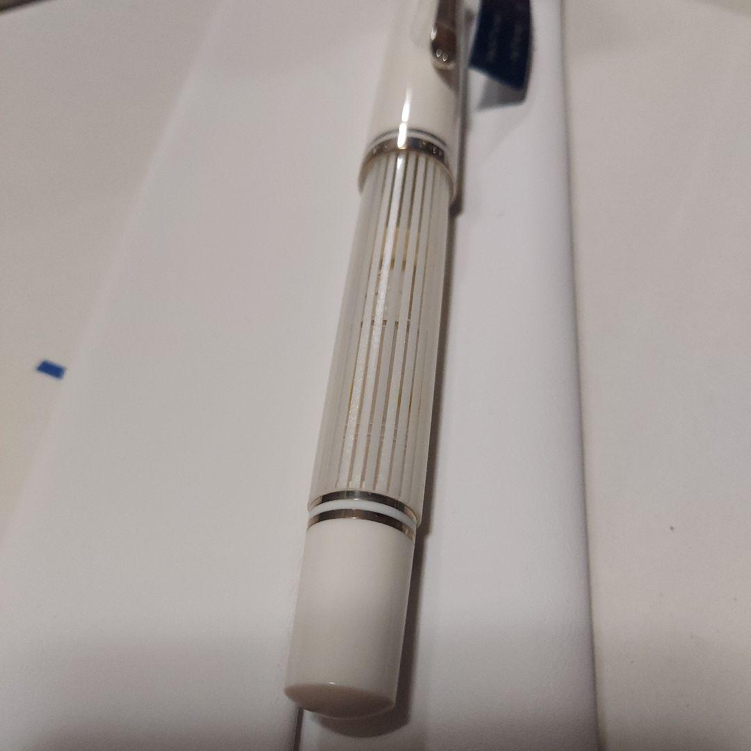 Pelikan 万年筆 M605 ホワイトストライプ M