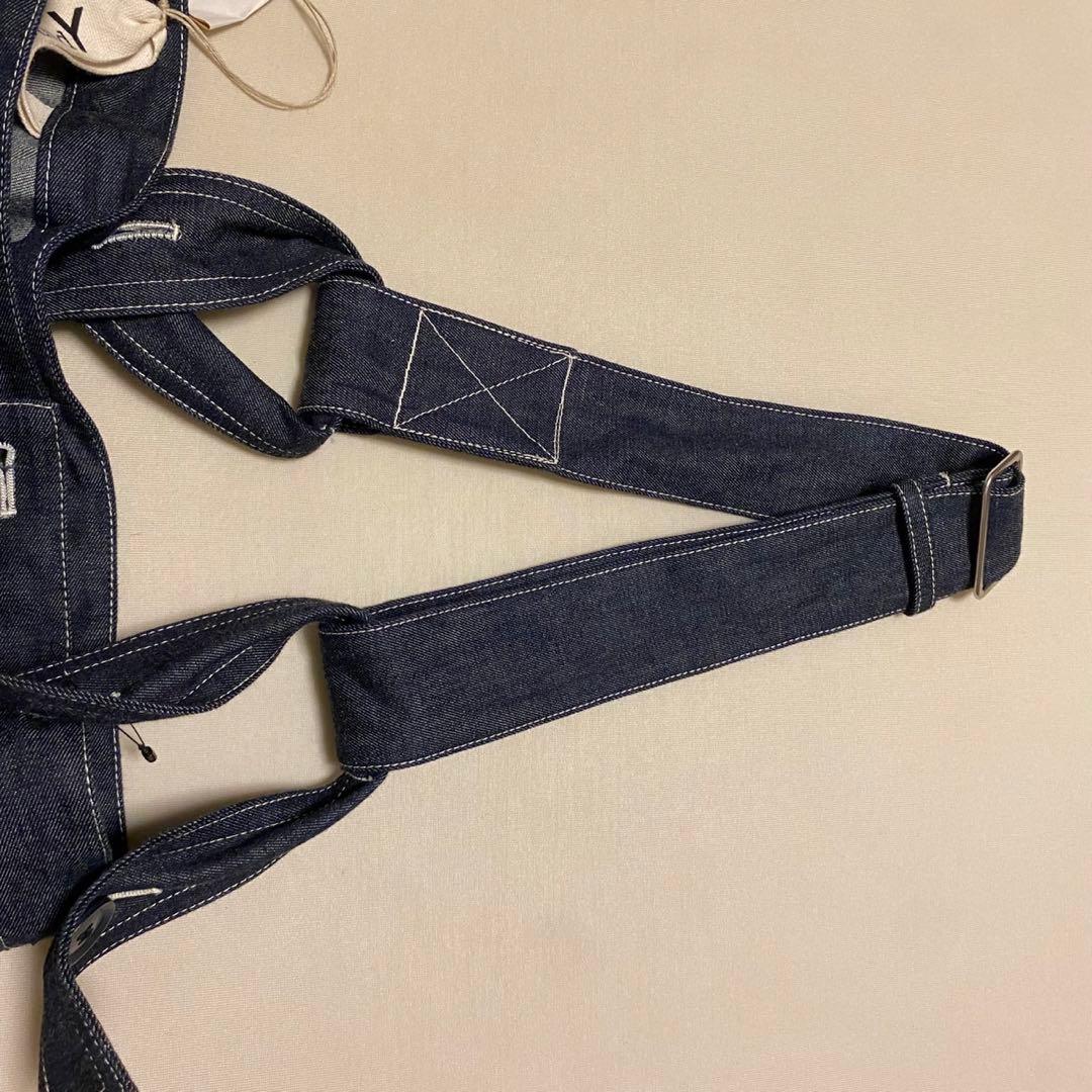 Ground Y サルエルサスペンダー ヨウジヤマモト　ワイドデニム