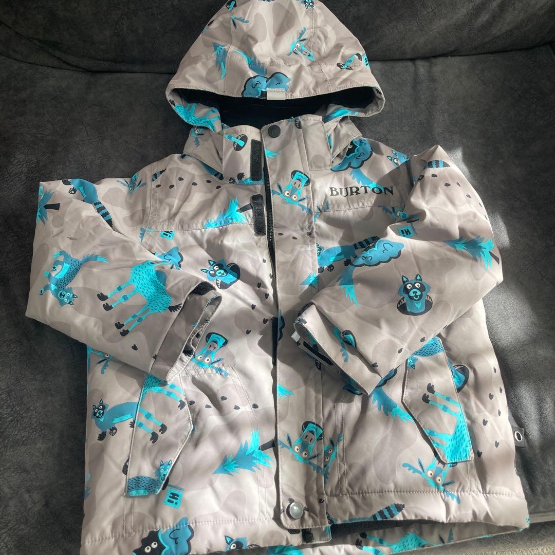 BURTON 子ども用スノーボードウェア 4T 動物柄