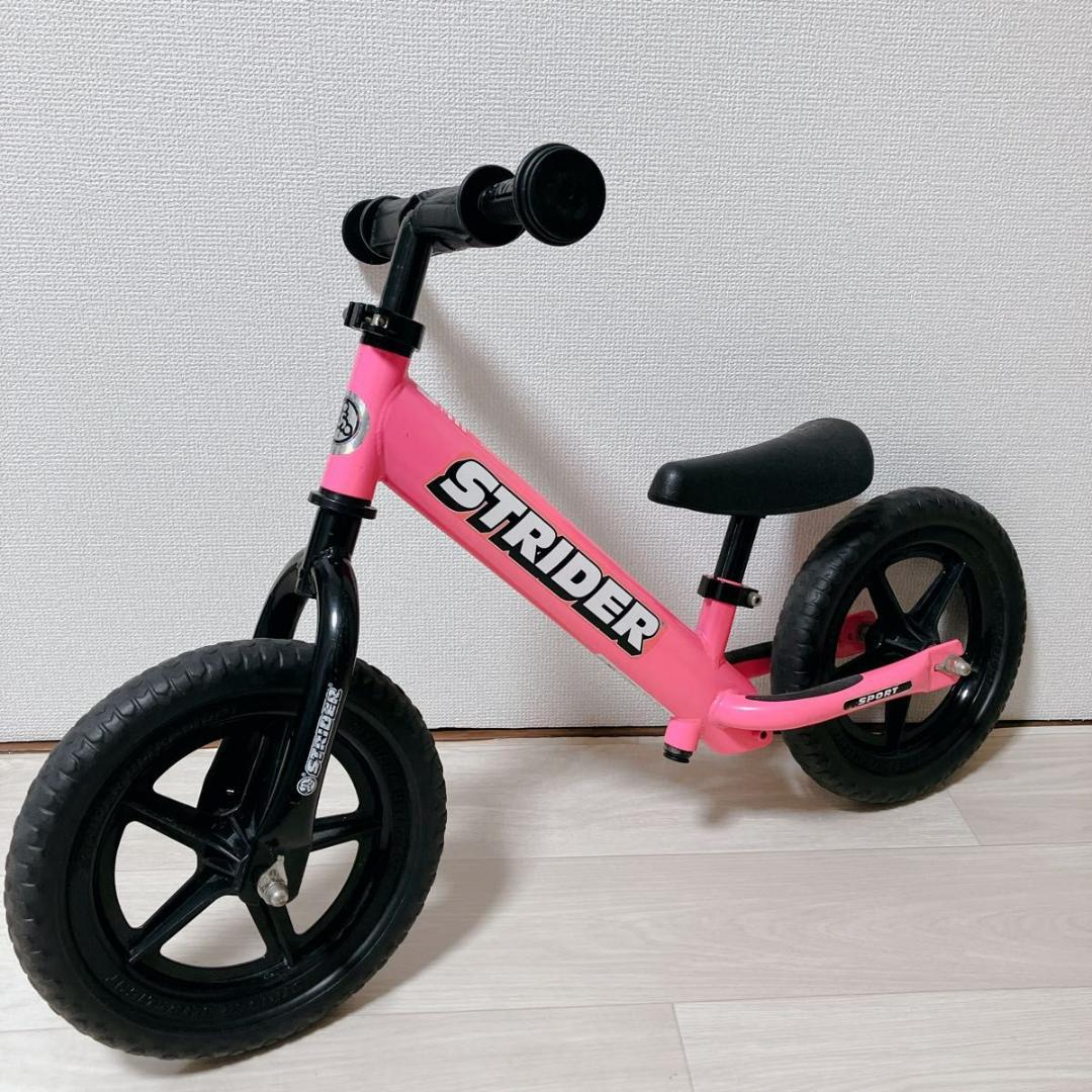 【美品】STRIDER SPORT12 日本正規品 キックバイク バランスバイク