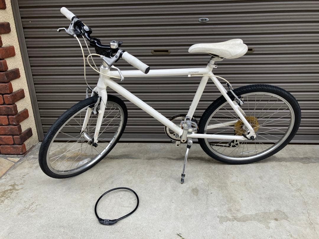 大阪　RITEWAY ロードバイク 白　24インチ