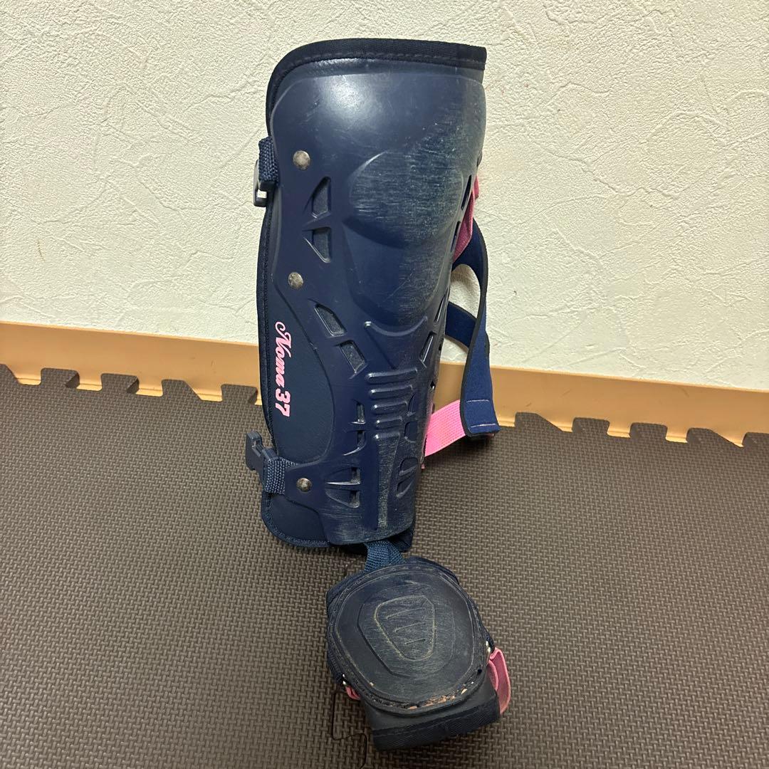 広島東洋カープ　野間　フットガード　実使用