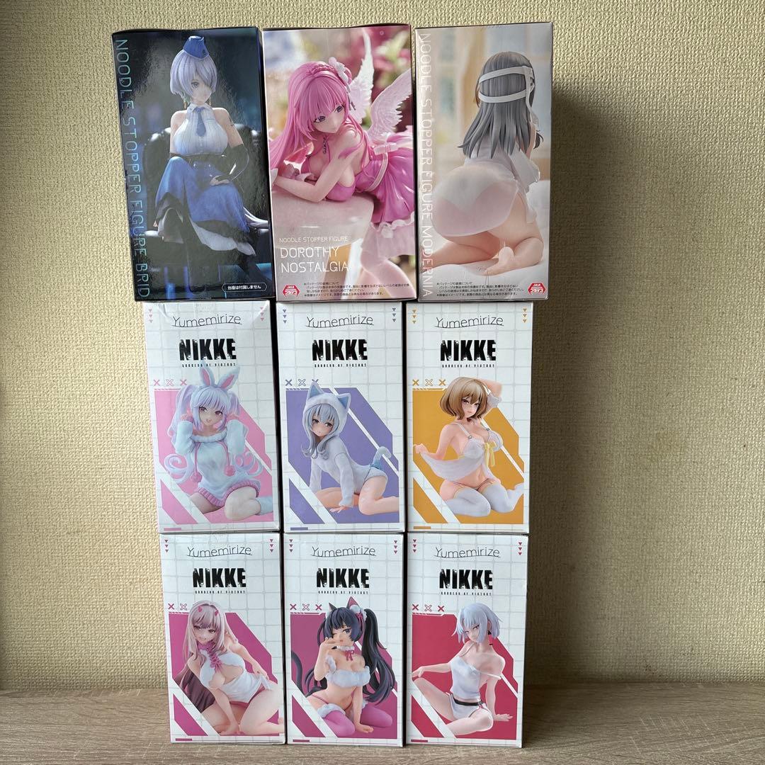 値下げしました　プライズフィギュア　勝利の女神NIKKE　9点セット