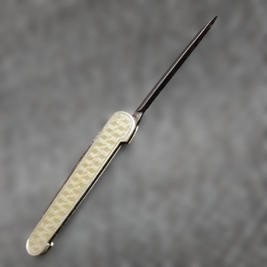 古いドイツ·ゾーリンゲン製精巧ナイフE BRUCKMANN MANNヴィンテージ