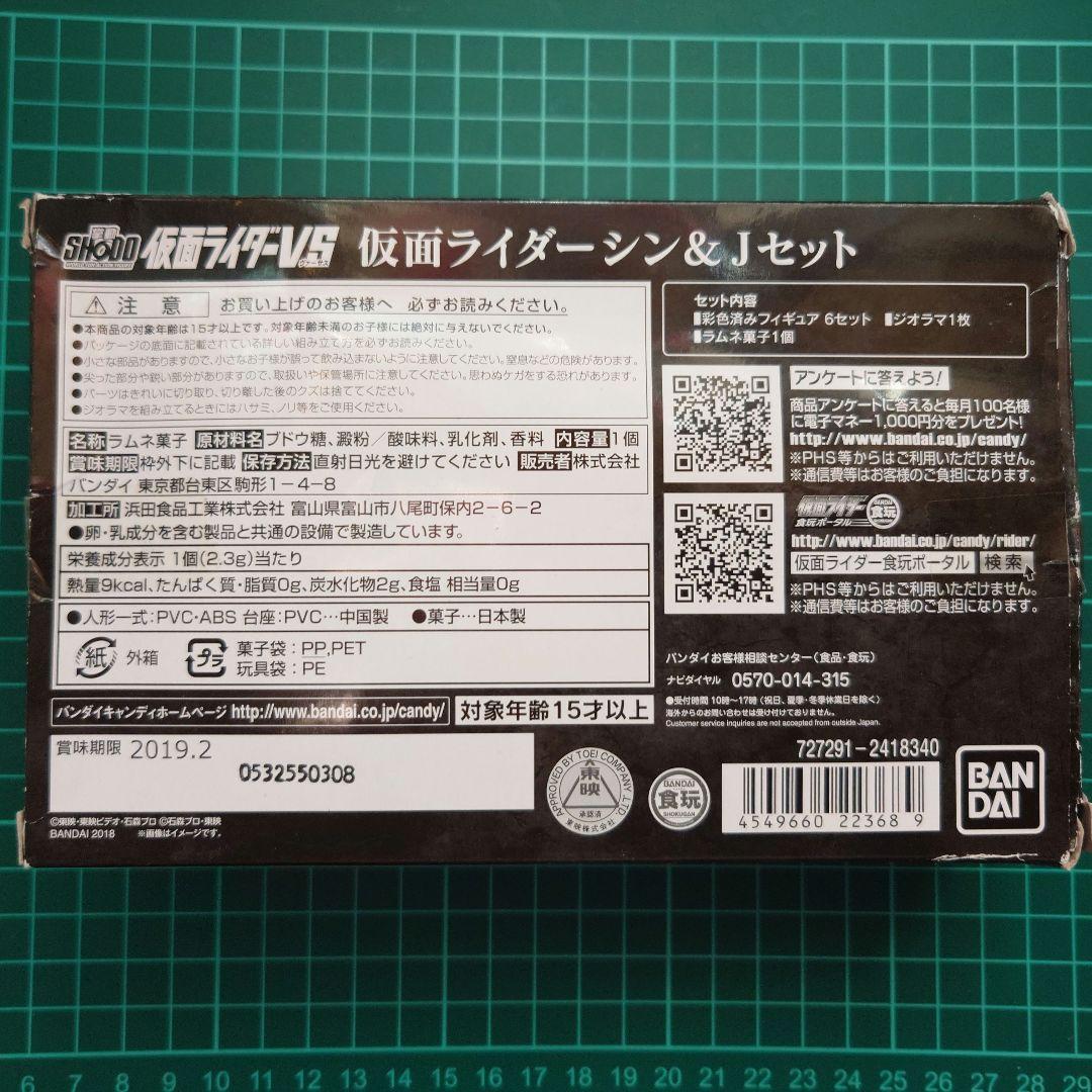 SHODO 仮面ライダー VS 仮面ライダー シン & J 本郷猛 掌動-XX