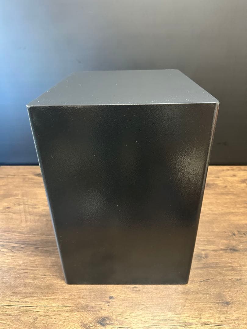 テンキーロック金庫 ブラック セーフティボックス シリンダー錠