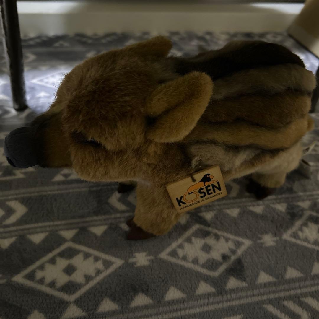 KOSEN ぬいぐるみ　イノシシの仔　ウリ坊　タグ付き❣️