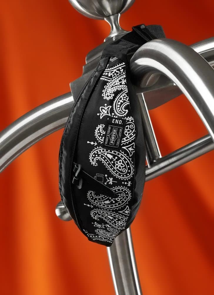 PORTER x END バンダナ柄 ウエストバッグ　日本未発売　レア