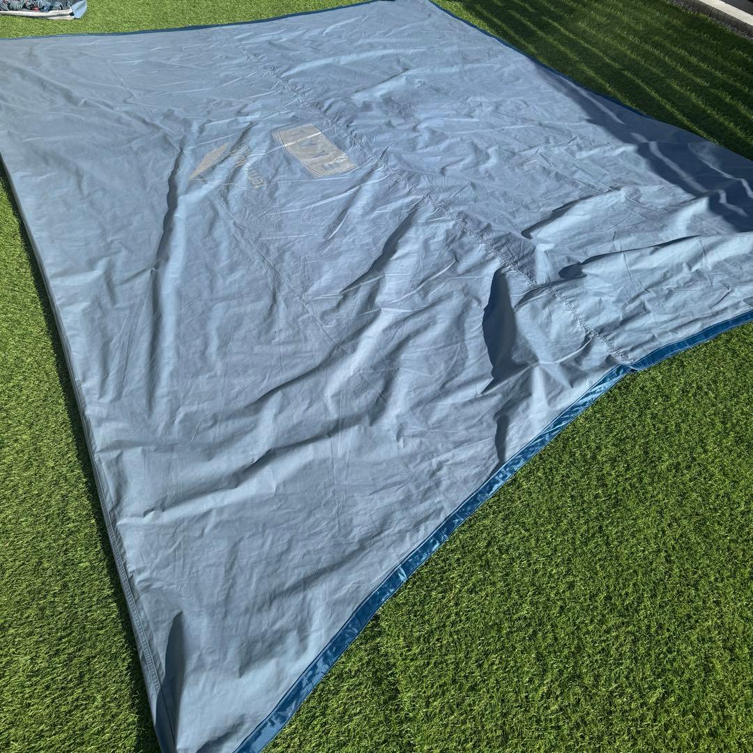 廃盤　テンマクデザイン×エカル コネクトヘキサタープ スモーキーブルー