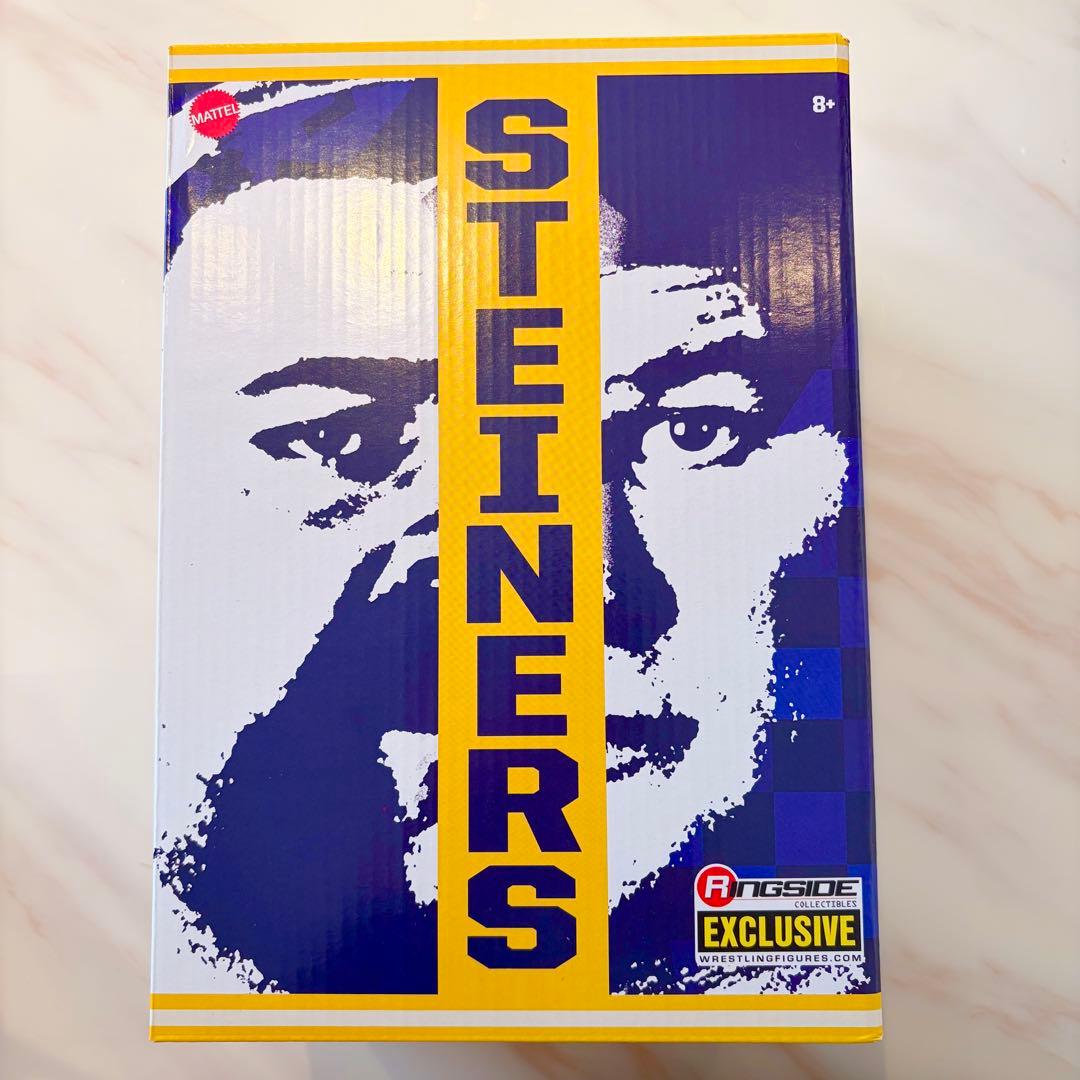 【新品未使用未開封】WWE 公式 シュタイナーブラザーズ フィギュア 日本未発売