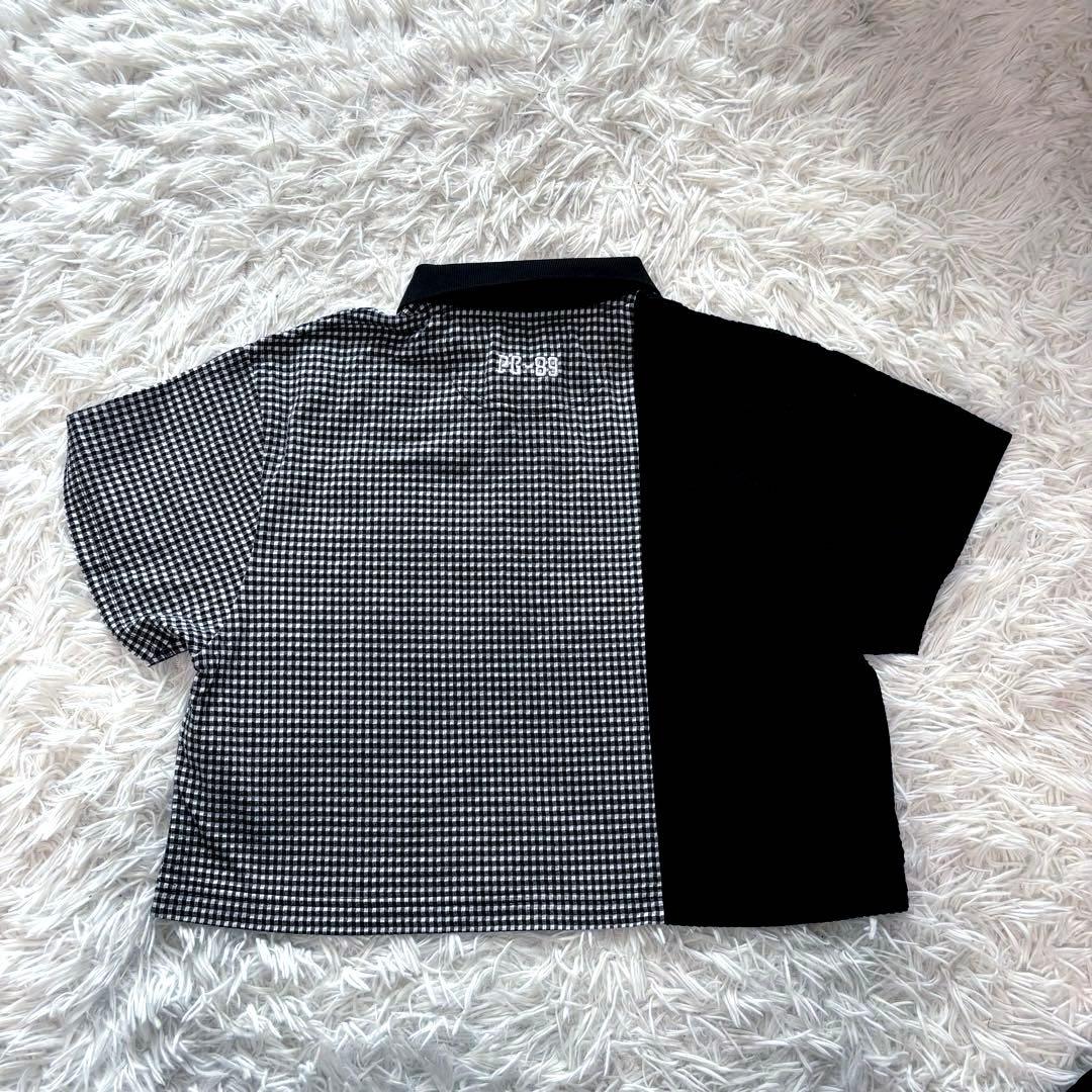 24年モデル パーリーゲイツ セットアップ グレンチェック ポロシャツ スカート