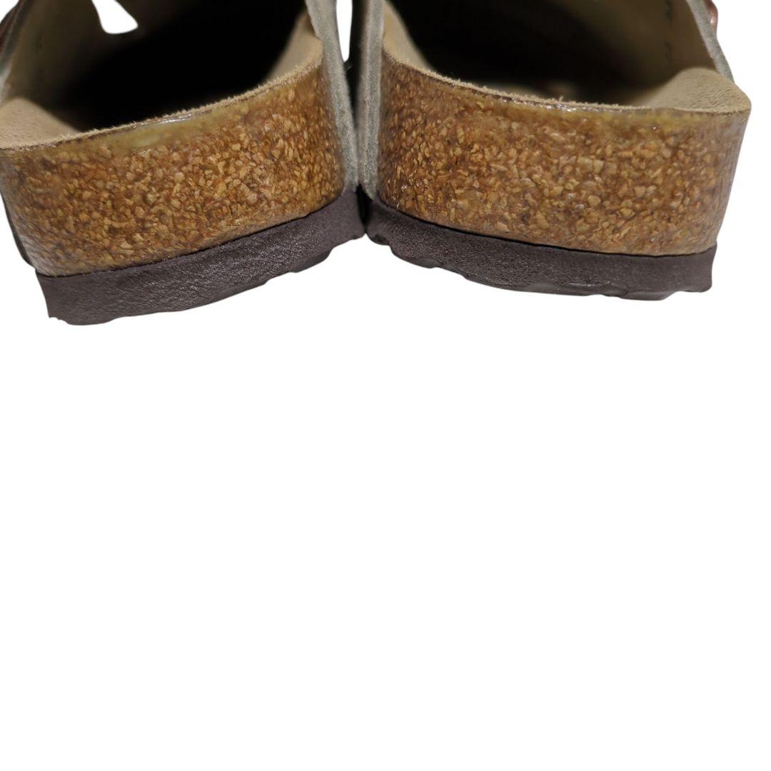 【美品!】ビルケンシュトック　ボストン　トープ　24.5cm