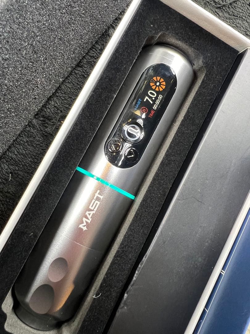 MAST ワイヤレスタトゥーマシン ブラシレスモーター LEDディスプレイ