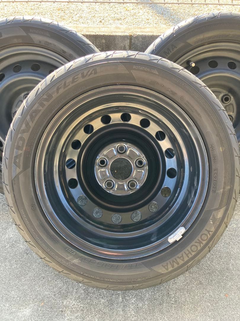 ZC33S 軽量 15インチ タイヤホイール 4本セット ADVAN FLEVA
