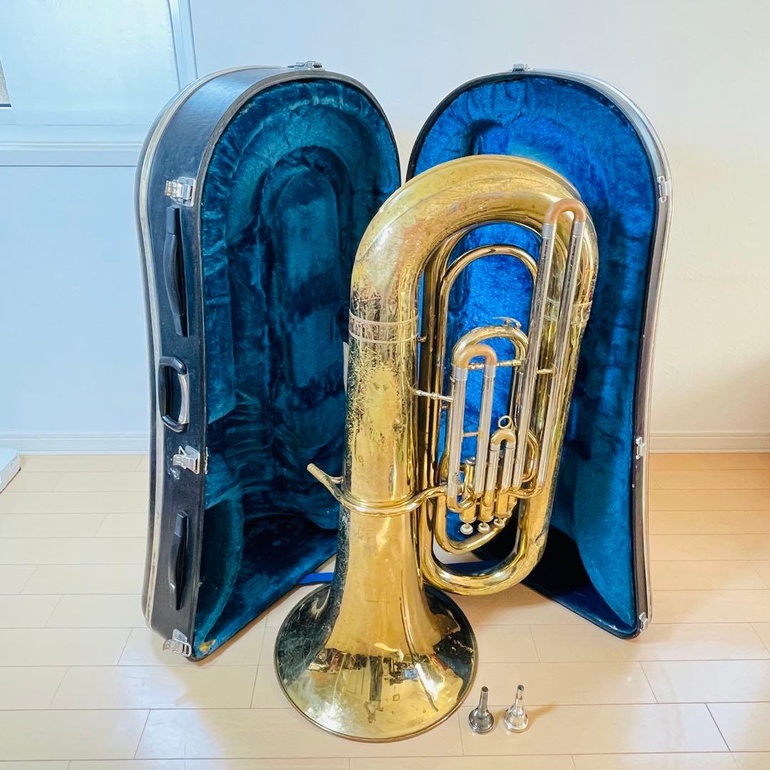 YAMAHA ヤマハ YBB-321 チューバ ハードケース付 動作未確認