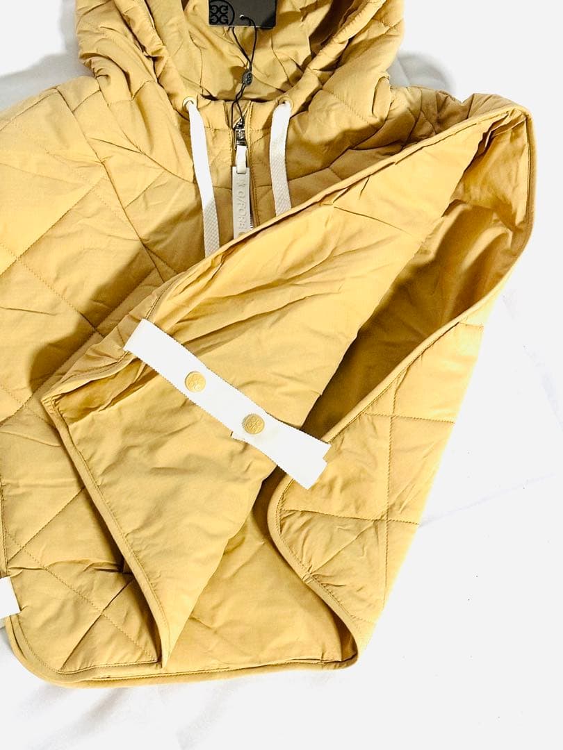 セール❣️新作G/FOREジーフォアレディーキルティングベストsizeLベージュ