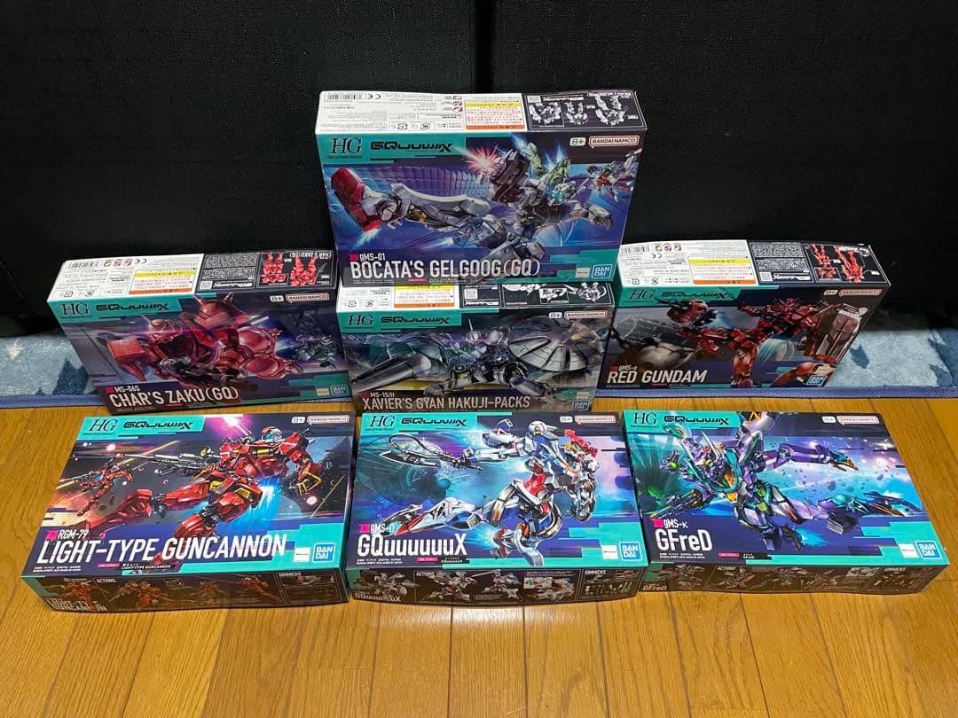 【新品未開封】ジークアクス ガンプラ7体セット