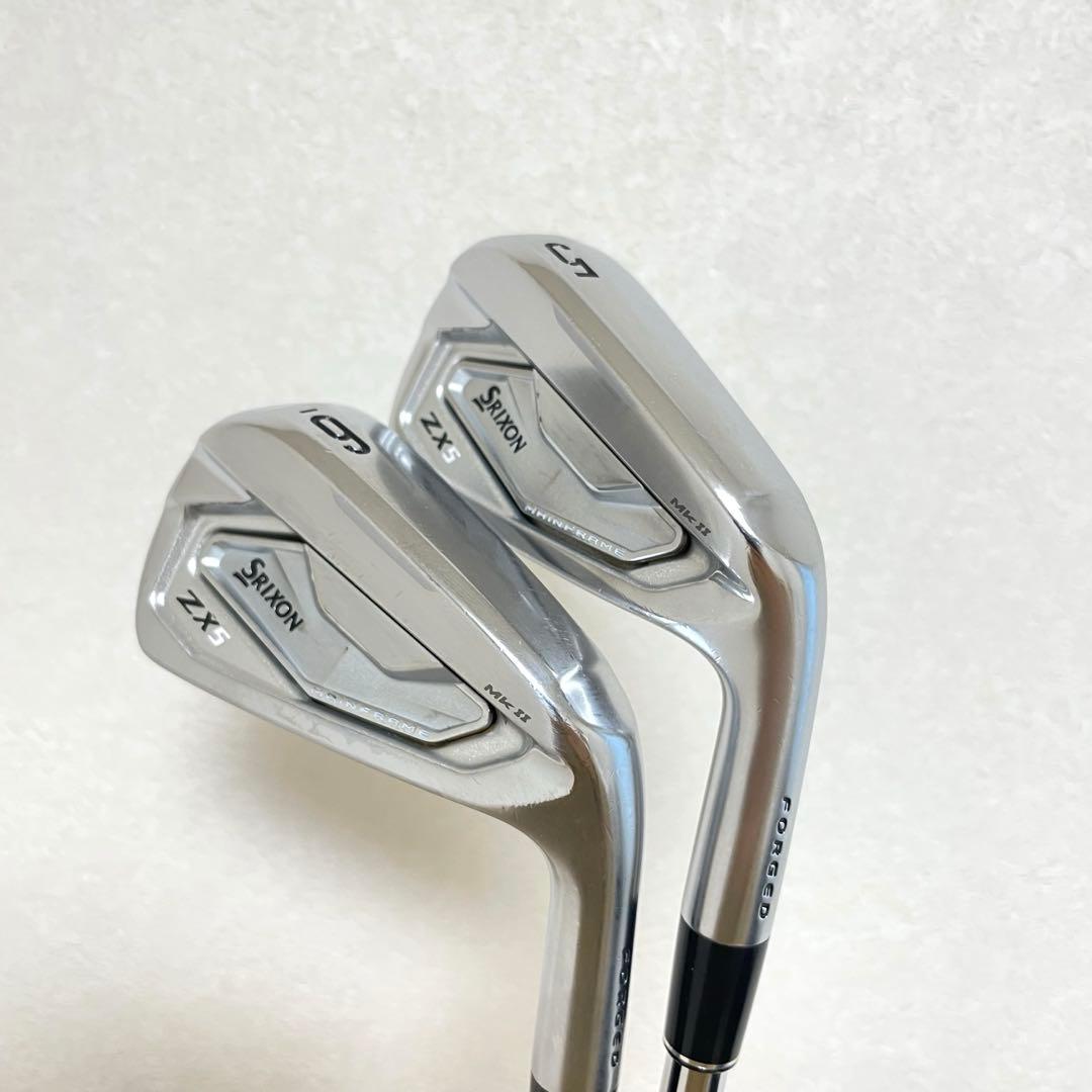 【超美品】SRIXON ZX5 MKⅡ アイアン 5番 6番 modus105