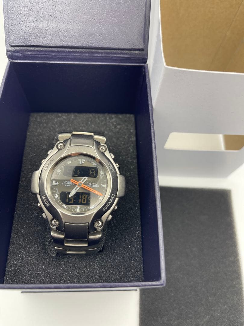 G-SHOCK MRG-130T-1A チタン MR-G ブラックカシオ