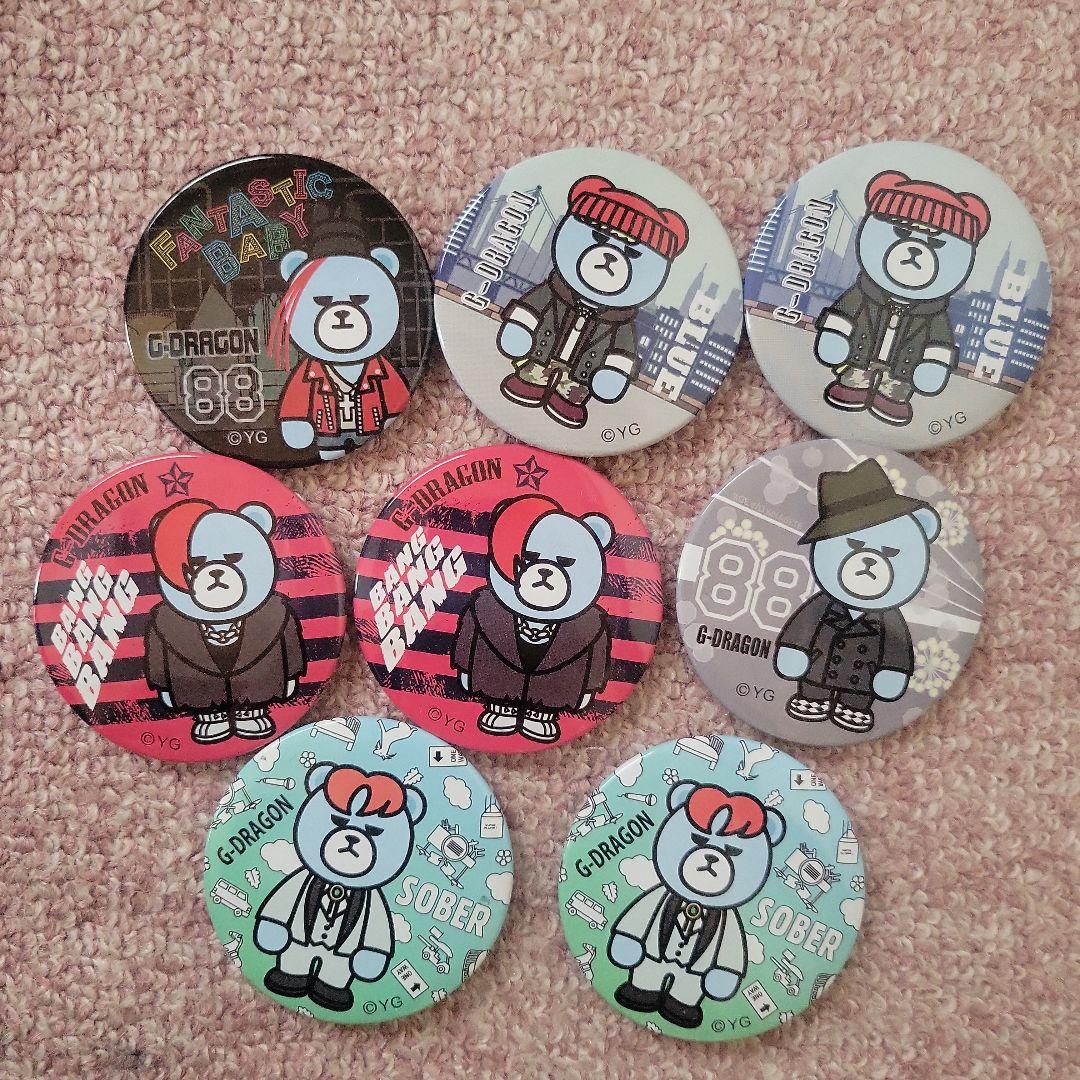 BIGBANG KRUNK 缶バッジ G-DRAGON SOL D-LITE